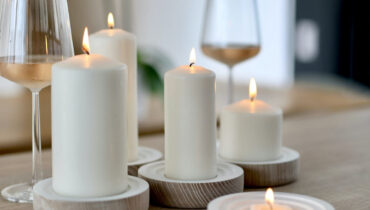 Beneficios de decorar con velas